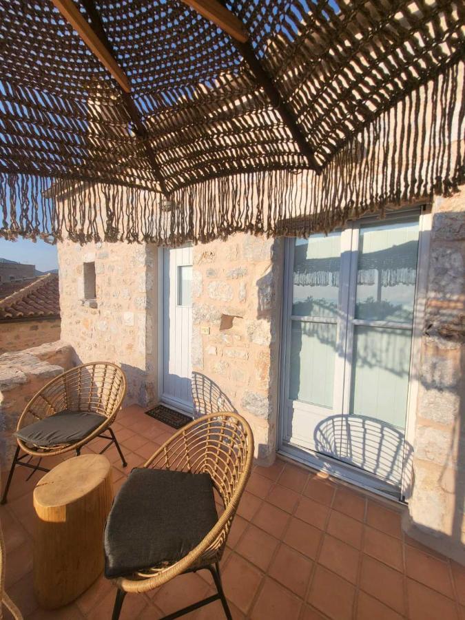 Ferienwohnung Balcony&Tower Areopoli Exterior foto