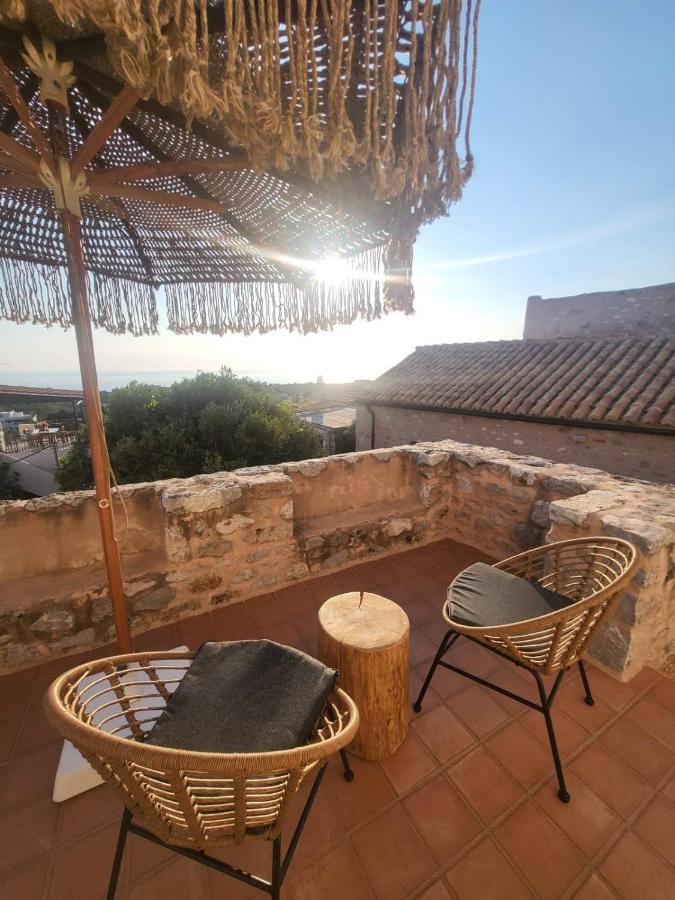 Ferienwohnung Balcony&Tower Areopoli Exterior foto