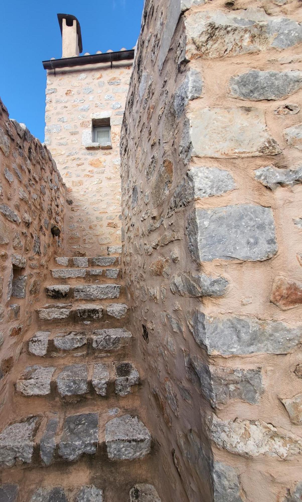 Ferienwohnung Balcony&Tower Areopoli Exterior foto