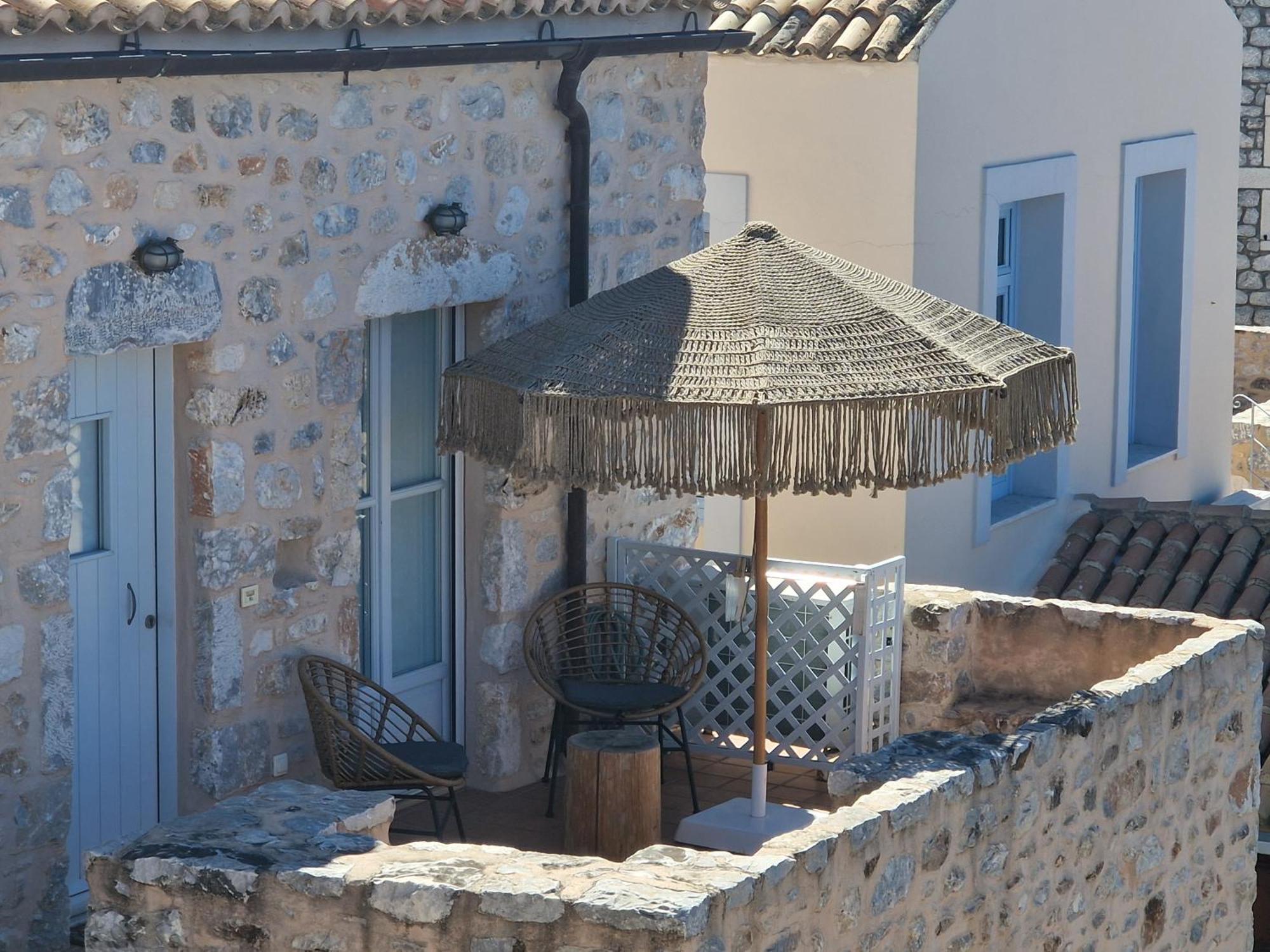 Ferienwohnung Balcony&Tower Areopoli Exterior foto